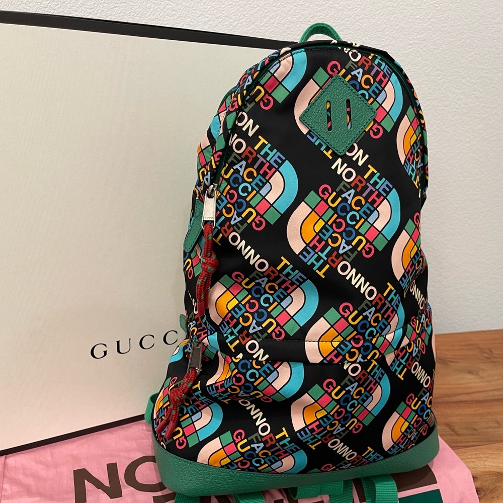 09. GUCCI Gucci x The North Face Zip Backpack - Picture 4 of 5